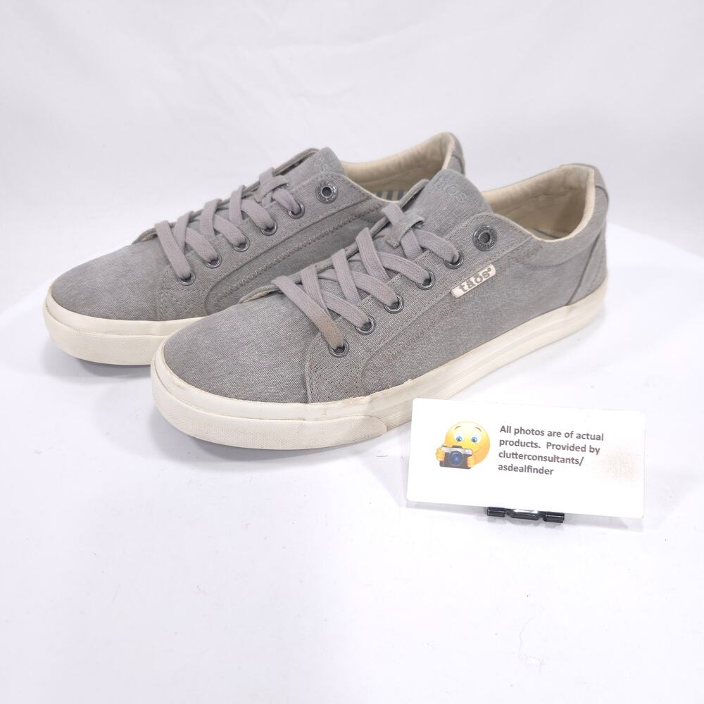 Taos Plim Soul Casual Lace Up Sneaker Shoe Womens Size 9.5 PLS-13644 Gray